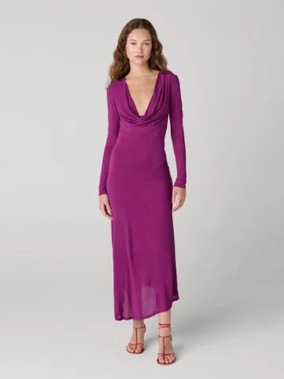 Diane Von Furstenberg Karolina Dress In Purple