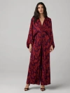 Diane Von Furstenberg Kason Jumpsuit In Burgundy