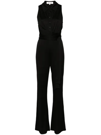 Diane Von Furstenberg Kellie Jumpsuit In Schwarz