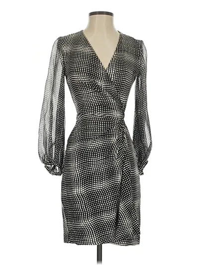 Pre-owned Diane Von Furstenberg Kimono In Black