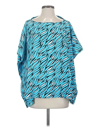 Pre-owned Diane Von Furstenberg Kimono In Blue