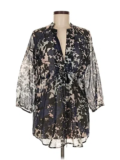 Pre-owned Diane Von Furstenberg Kimono In Blue