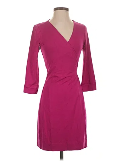 Pre-owned Diane Von Furstenberg Kimono In Burgundy