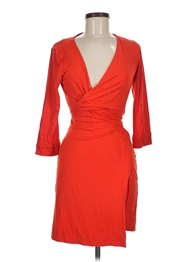 Pre-owned Diane Von Furstenberg Kimono In Red