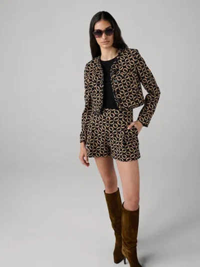 Diane Von Furstenberg Kinsley Knit Short In Multi