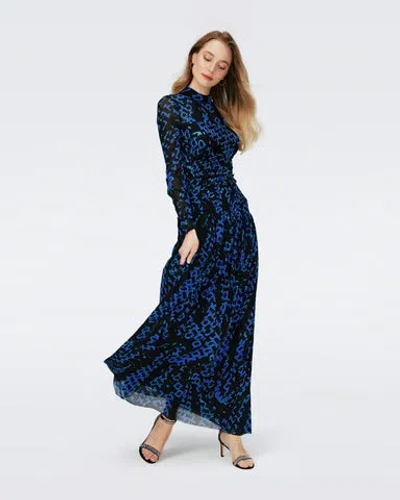 Diane Von Furstenberg Kirstie Dress In Blue