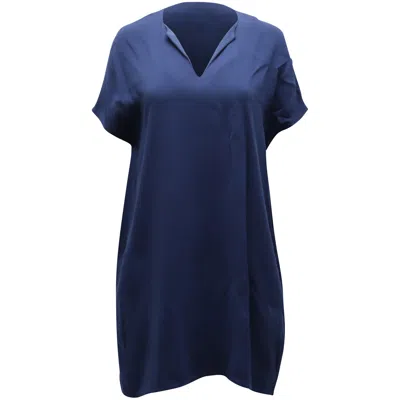 Diane Von Furstenberg Kora Tunic Dress In Blue Acetate