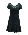 Diane Von Furstenberg Lace Dress In Grey Polyester In Grey