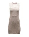 Diane Von Furstenberg Lace Dress In Pink Polyester In Pink