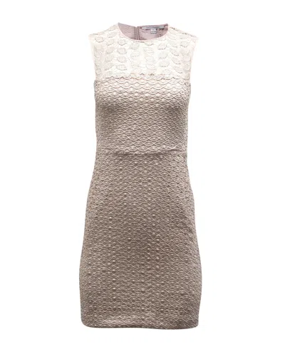 Diane Von Furstenberg Lace Dress In Pink Polyester