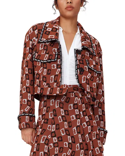 DIANE VON FURSTENBERG LACIE WOOL-BLEND JACKET