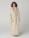 Diane Von Furstenberg Lanza Cardigan Coat In White