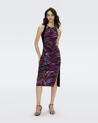 Diane Von Furstenberg Lavinia Dress In Black