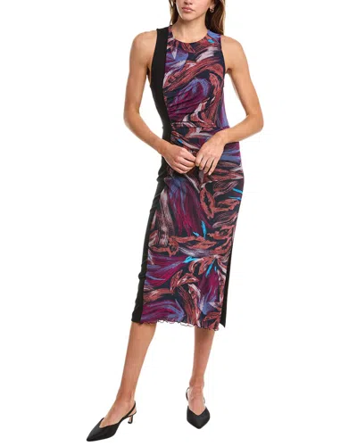 Diane Von Furstenberg Lavinia Dress In Black