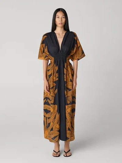 Diane Von Furstenberg Lea Dress In Brown