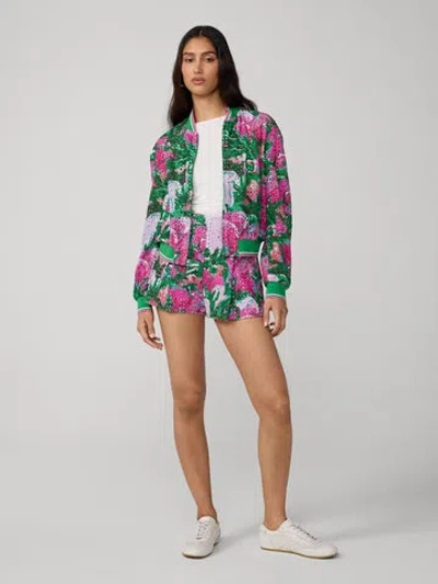 Diane Von Furstenberg Leanne Jacket In Multi