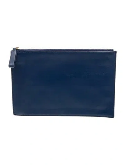 Pre-owned Diane Von Furstenberg Leather Clutch In Multi