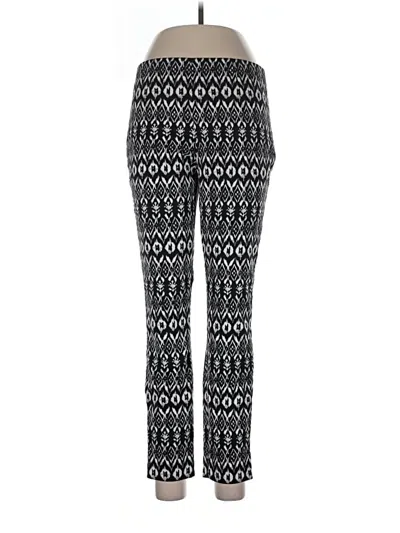 Pre-owned Diane Von Furstenberg Leggings In Black