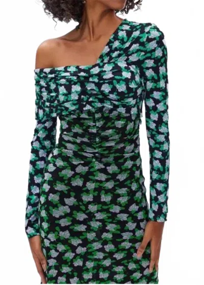 Diane Von Furstenberg Leia Dress In Green