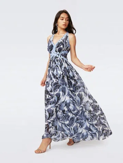 Diane Von Furstenberg Levada Dress In Huge Serpent Dance