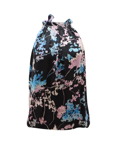 Diane Von Furstenberg Lexi Floral Daze Top In Multicolor Polyester
