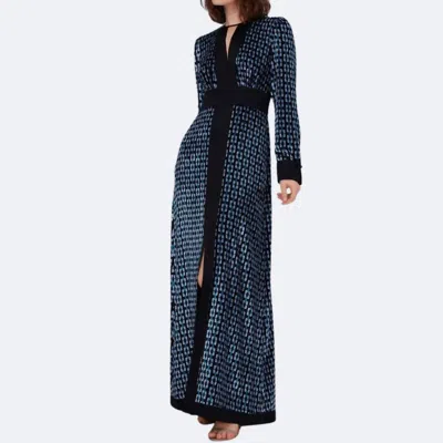 Diane Von Furstenberg Libby Dress In Blue