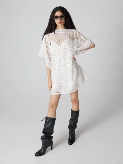Diane Von Furstenberg Lilia Mini Dress In Cane Link