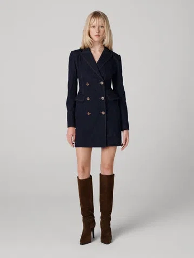 Diane Von Furstenberg Lilith Blazer Dress In Blue