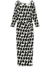 Diane Von Furstenberg Linea Dress In Neutrals
