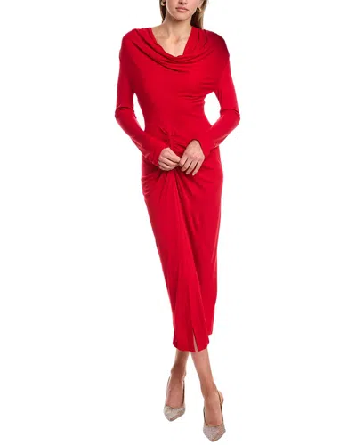 Diane Von Furstenberg Liudmila Maxi Dress In Red