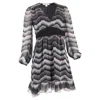 Diane Von Furstenberg Di­ane Von Fursten­berg Liz­beth Printed Dress In Multicolor Silk In Multi