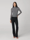 Diane Von Furstenberg Logan Top In Black