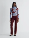 Diane Von Furstenberg Logan Turtleneck In Multi