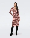 Diane Von Furstenberg Luella Wool Wrap Dress