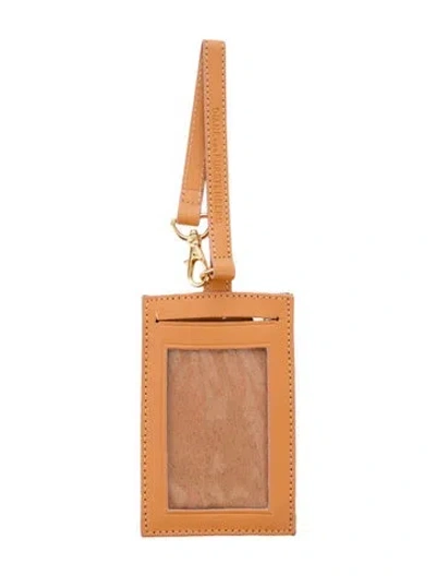 Pre-owned Diane Von Furstenberg Luggage Tag In Brown
