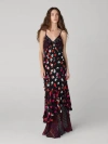 Diane Von Furstenberg Luisa Gown In Black