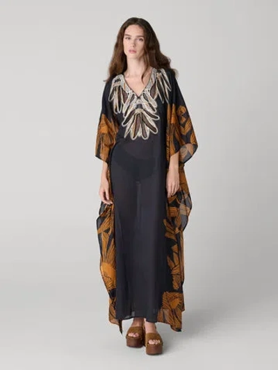 Diane Von Furstenberg Lumi Dress In Brown