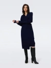 DIANE VON FURSTENBERG MAC WOOL-CASHMERE DRESS