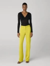 Diane Von Furstenberg Maddie Pants In Yellow