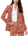 Diane Von Furstenberg Madison Linen-blend Jacket