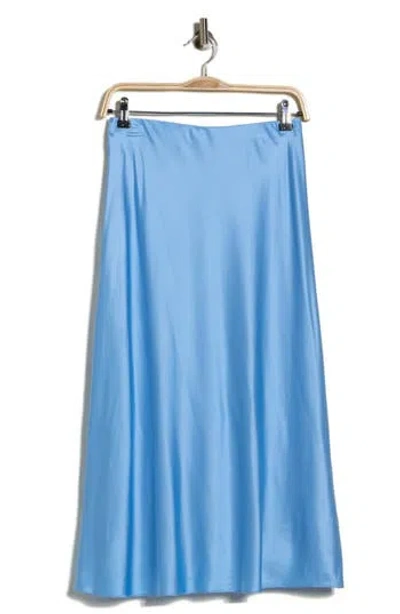 Diane Von Furstenberg Mae Midi Skirt In Blue