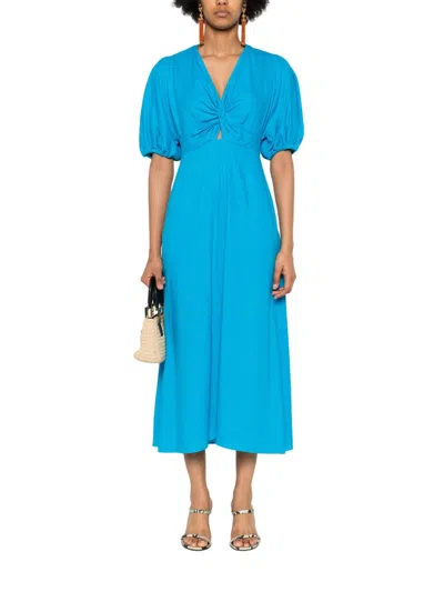 Diane Von Furstenberg Majorie Dress In Cerulean In Azure