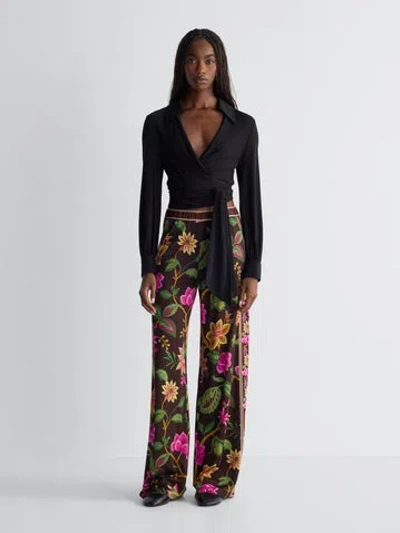 Diane Von Furstenberg Malia Pants In Multi
