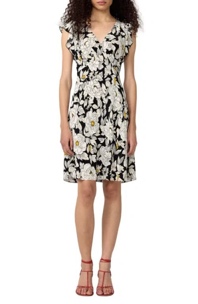 Diane Von Furstenberg Manuella Floral Dress In Multi