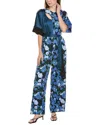 Diane Von Furstenberg Marie Rose Jumpsuit In Multi