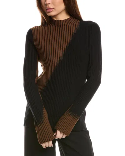 Diane Von Furstenberg Marisol Wool-blend Sweater In Brown