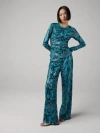 Diane Von Furstenberg Marlene Sequin Top In Blue