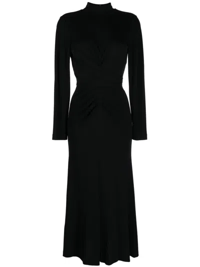 Diane Von Furstenberg Marquise Maxi Dress In Black