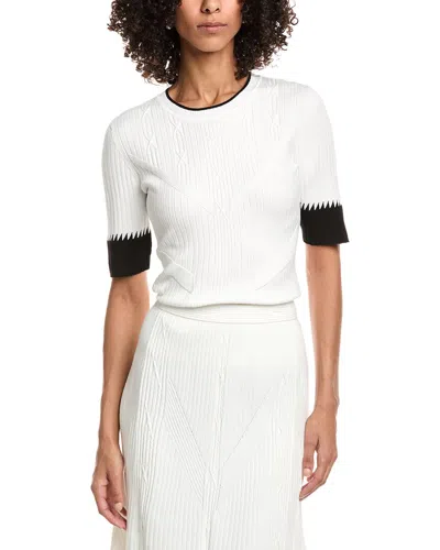Diane Von Furstenberg Medora Sweater In White