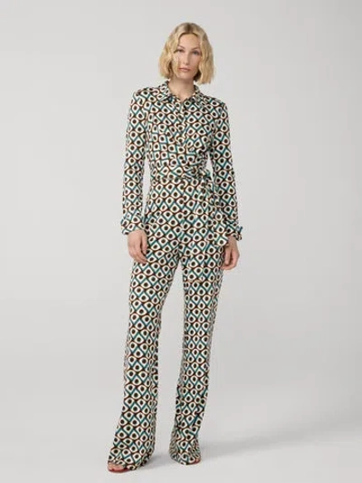 Diane Von Furstenberg Michele Jumpsuit In Multi